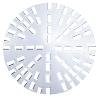 Sandpaper Disc with Hook-and-Loop Attachment